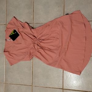 Woods Silvertip stretch woven dress